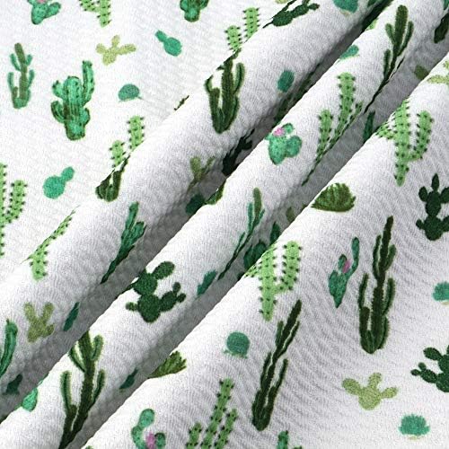 David Angie Cactus štampani metak teksturirana Liverpool tkanina 4-smjerna rastezljiva Spandex pletena tkanina
