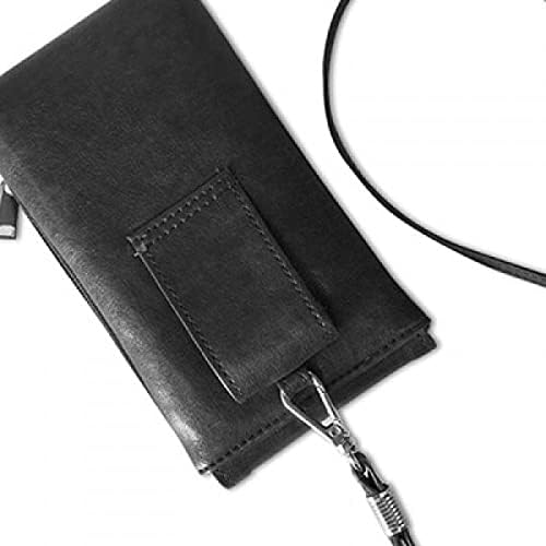 Salmon Sashi Mesno hrana Tekstura Telefon novčanik torbica Viseća mobilna torbica Crni džep
