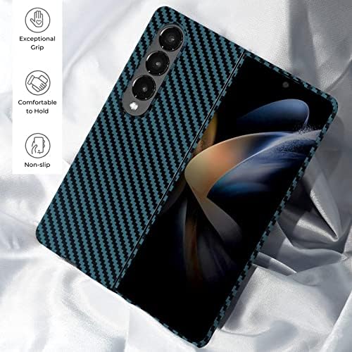 Kaisenkec tanak slučaj kompatibilan sa Samsung Galaxy Z Fold 4, karbonska vlakna ultra tanka za z preklop
