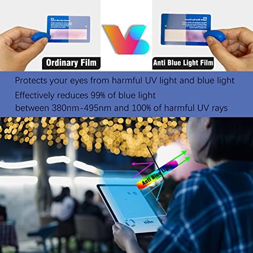 KEANBOLL 2 paketa protiv plavog svjetla Zaštita ekrana za Samsung Galaxy Tab A8 10,5 inča, filtrirajte plavo