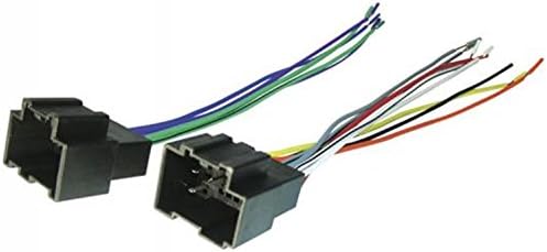 Scosche GM17B kompatibilan sa 2006-07 Saturn Ion, vuene konektore / zvučnika / žičanim kabelskim ugradnjom za stereo ugradnju u boji sa kodiranim žicama u boji