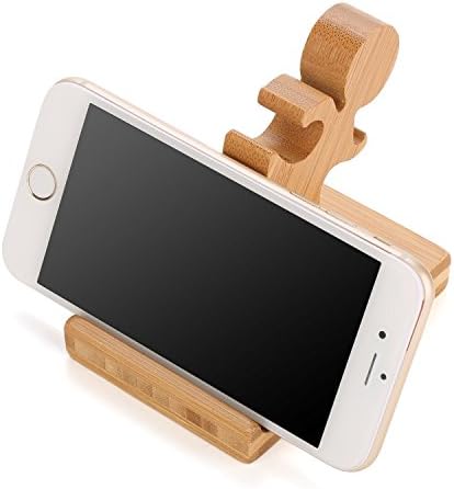 Homode Stalak za mobitel, bambusov držač za drva i slatki telefon kompatibilan sa iPhone 11 Pro x Plus 8