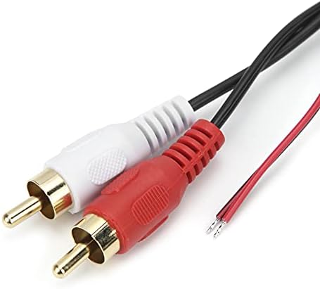 Kosdfoge Bluetooth 5.0 Auto audio prijenosni automobilski bežični audio radio RCA adapter Muzički kabel