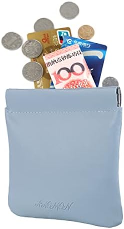 Žene Mini kovanice torbicu Fantastic Squeeze zatvaranje storage kese držač kartica kožne torbe 4.7x4.5