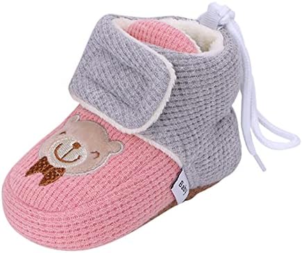 Baby Shoes Toddler Čizme Meke Donje Cipele Za Mališane Plus Baršunaste Guste Neklizajuće Velike Pamučne