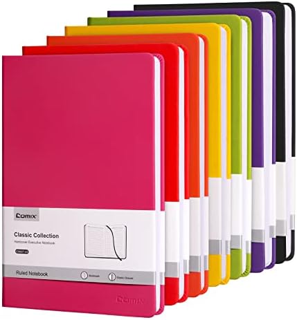 Notebook-ovi Comix 8, A5 Tvrdi časopis za pisanje w / 240 stranica, 8,1 x 5,4 inčni markeri 48 boja ARTIST