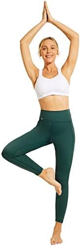 Mier ženske visoke struk joge kompresijske hlače Tummy Control Stretch Hikerske kratke hlače Atletski gamaši