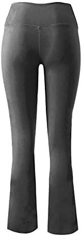 Yalfjv Yoga pantalone za žene Plus Size duge vježbe sportske tajice za jogu ženske atletske pantalone fitnes