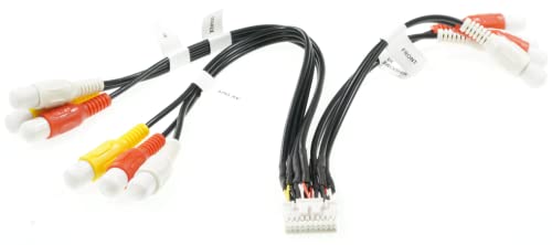 Xetenzi 20pin RCA montaža kabela kabelskog snopa audio video kompatibilan sa JVC KENWOOD KVT-514 KVT-512