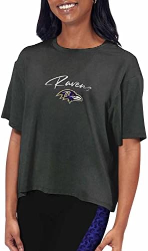 Korpo NFL košulje za žene - obrezano majica s kratkim rukavima