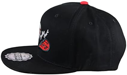 Muka podesivi Snapback šešir za muškarce žene grafički šešir vez bejzbol kapa Flat Bill Brim Unisex Hiphop