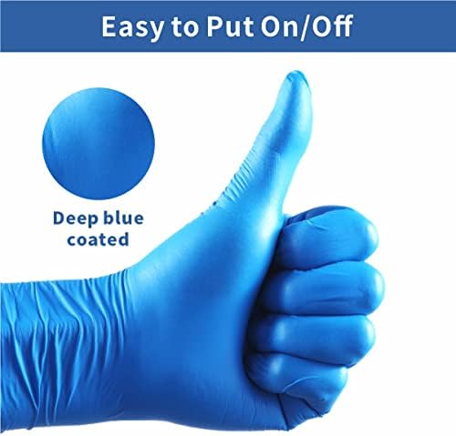 GYMDA rukavice od nitrila za jednokratnu upotrebu, sigurnosne rukavice bez pudera, bez lateksa za čišćenje,