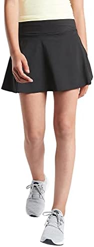 rrhss Girl's Active Skort tenis suknja visokog struka čvrsta lagana trkačka Sportska suknja za Golf