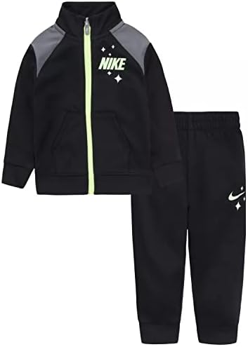 Nike Little Boys Cijeli dan Reprodukujte punu zip tricot jaknu i hlače 2 komada set