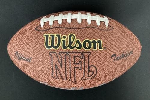 Joe Namath potpisao fudbal Wilson Jets Autograph dobrog sreće HOF85 natpis JSA - AUTOGREME FOOTBALS