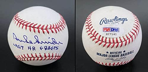 Vojvoda Snider potpisao Romlb bejzbol HOF 80 Brooklyn La Dodgers PSA / DNK autogramirani - autogramirani
