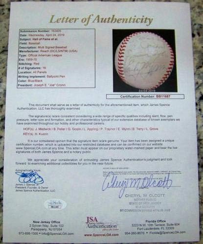 PIE TRAYNOR LEFTY GROVE GOOSE GOSLIN JOE MEDWICK potpisao baseball Ball JSA loa! - AUTOGREMENA BASEBALLS