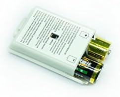 2x bijeli poklopac baterije za Microsoft Xbox 360 Bežični kontroler