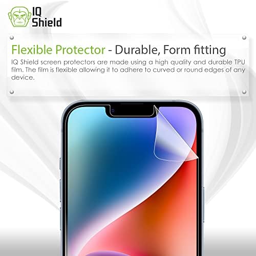 Iqshield zaštitnik ekrana kompatibilan sa Apple iPhone 14 / iPhone 13 Pro Anti-Bubble Clear Film