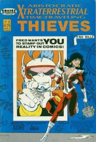 Aristokratski X-Traterrestrial time-putuju Thieves 2 VG ; stripovi intervju strip knjiga
