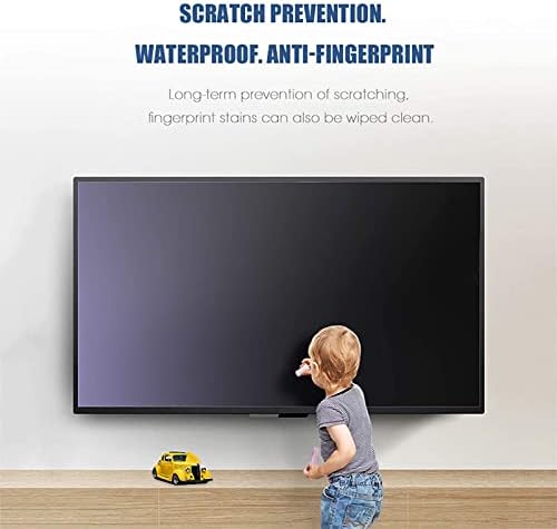 DRILLYR Anti UV TV Zaštita ekrana, Anti Glare/Anti Blue Light matirani Film ublažiti zamor očiju za LCD,
