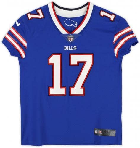 Josh Allen Buffalo Bills Autographing Blue Nike Elite Jersey - autogramirani NFL dresovi