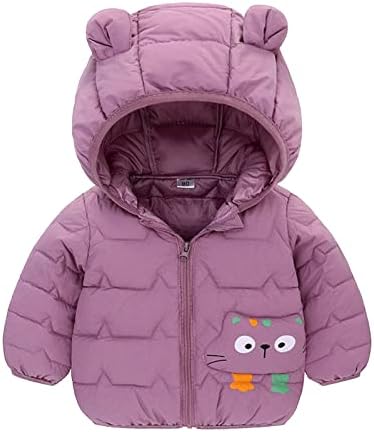 Tan rock kaput za dječake zimski kaputi Djeca Toddler Baby Boys Djevojka podstavljena jakna Slatka crtana