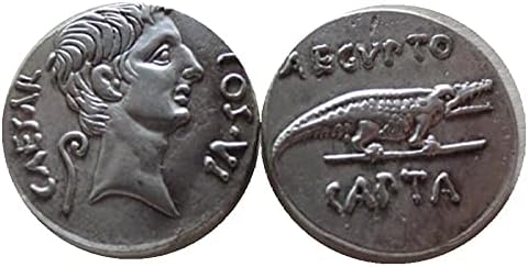 Srebrni drevni rimnski spoljni replika kovanica kovanica kovanice amaterske kolekcije zanat za zanat SUVENIR