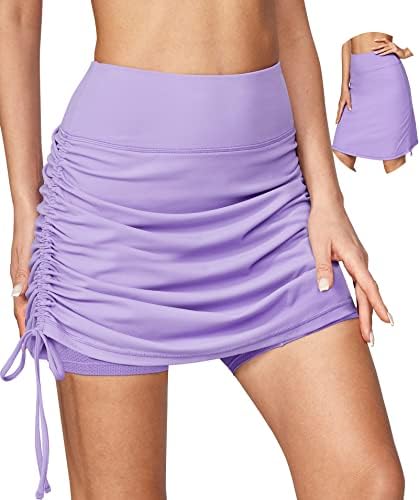 Iuga ženska 20 Dužina koljena Golf Skorts suknje Atletska teniska suknja za žene Casual Skromne suknje sa