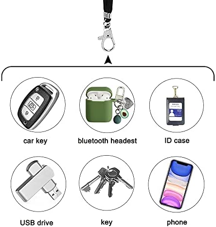 Kinizuxi Vezica za mobilni telefon 3 pakovanja, univerzalna Vezica za telefon sa podesivim remenom za vrat,